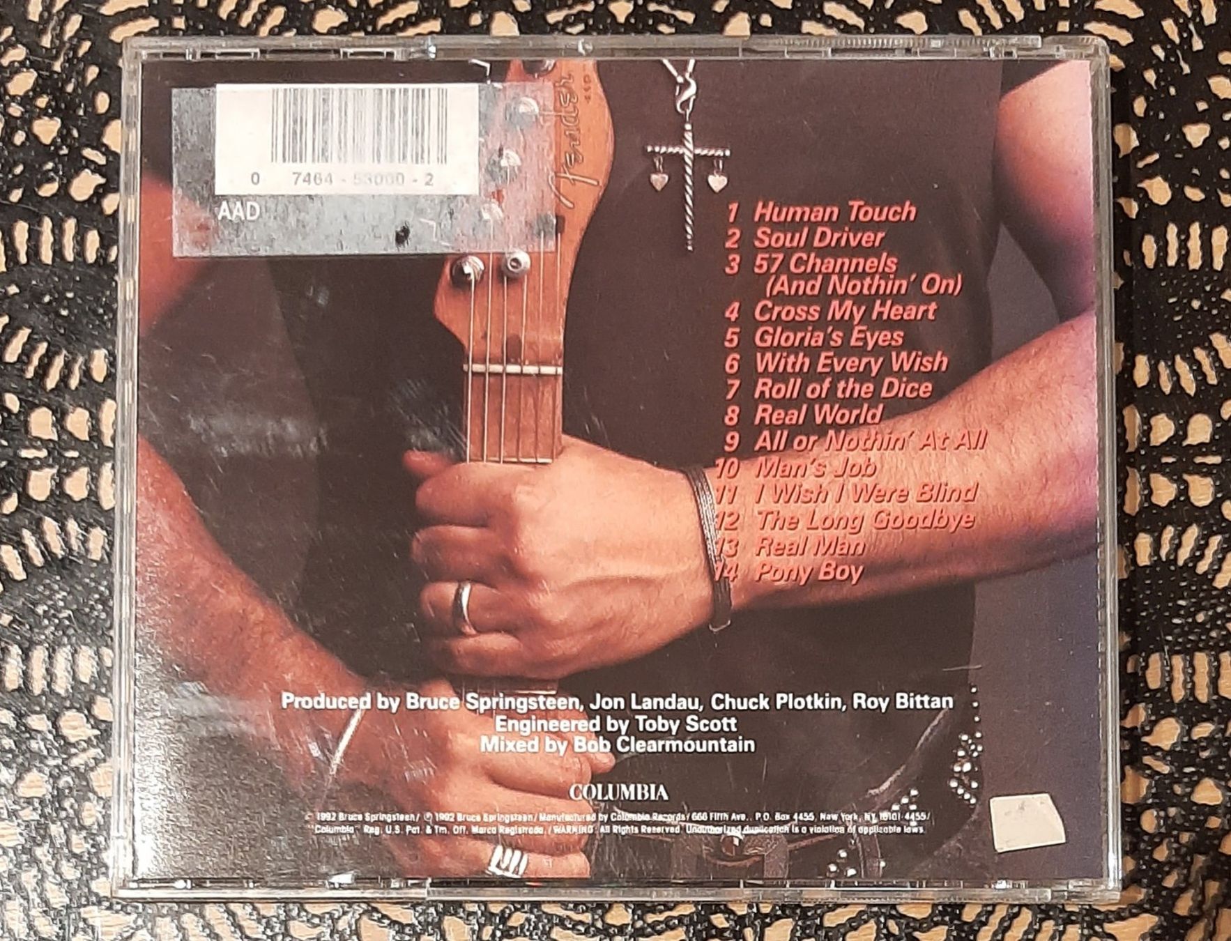 CDs: Bruce Springsteen - Human Touch, USA Rock lbum 1992 – Gebraucht aus Schönenberg TG von Gregordini 1