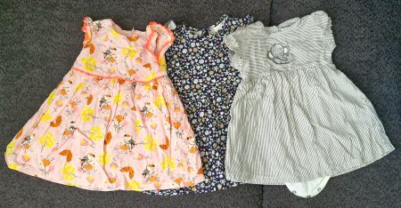 3x Babykleider Sommerkleider