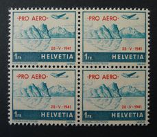 F35, Viererblock postfrisch **, Kat: 170.-