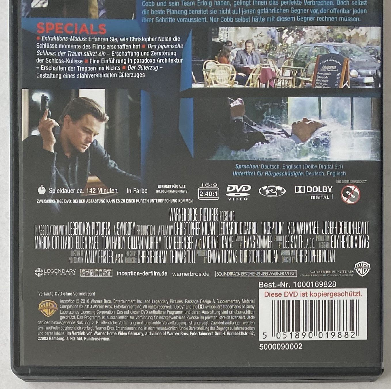 Alle DVDs: Inception – Gebraucht aus Flums von Asquillo 2