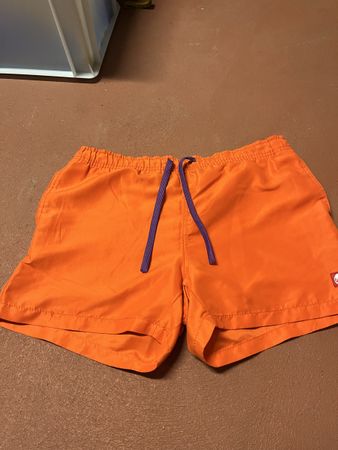 Orange Badehose, Marke Waterline, Grösse S - Sommer!