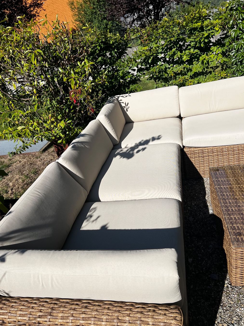 Divani: Lounge Set Rattan – Usato da Walenstadt venduto da Hutbach 2