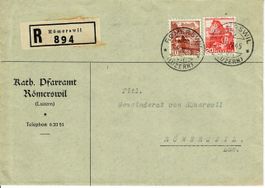 R - Brief Römerswil 1945