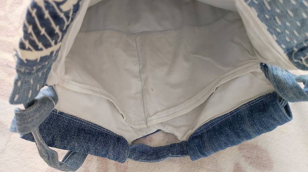 Zaini: Jeans Rucksack handgemacht – Usato da Sempach Station venduto da Szizi 3