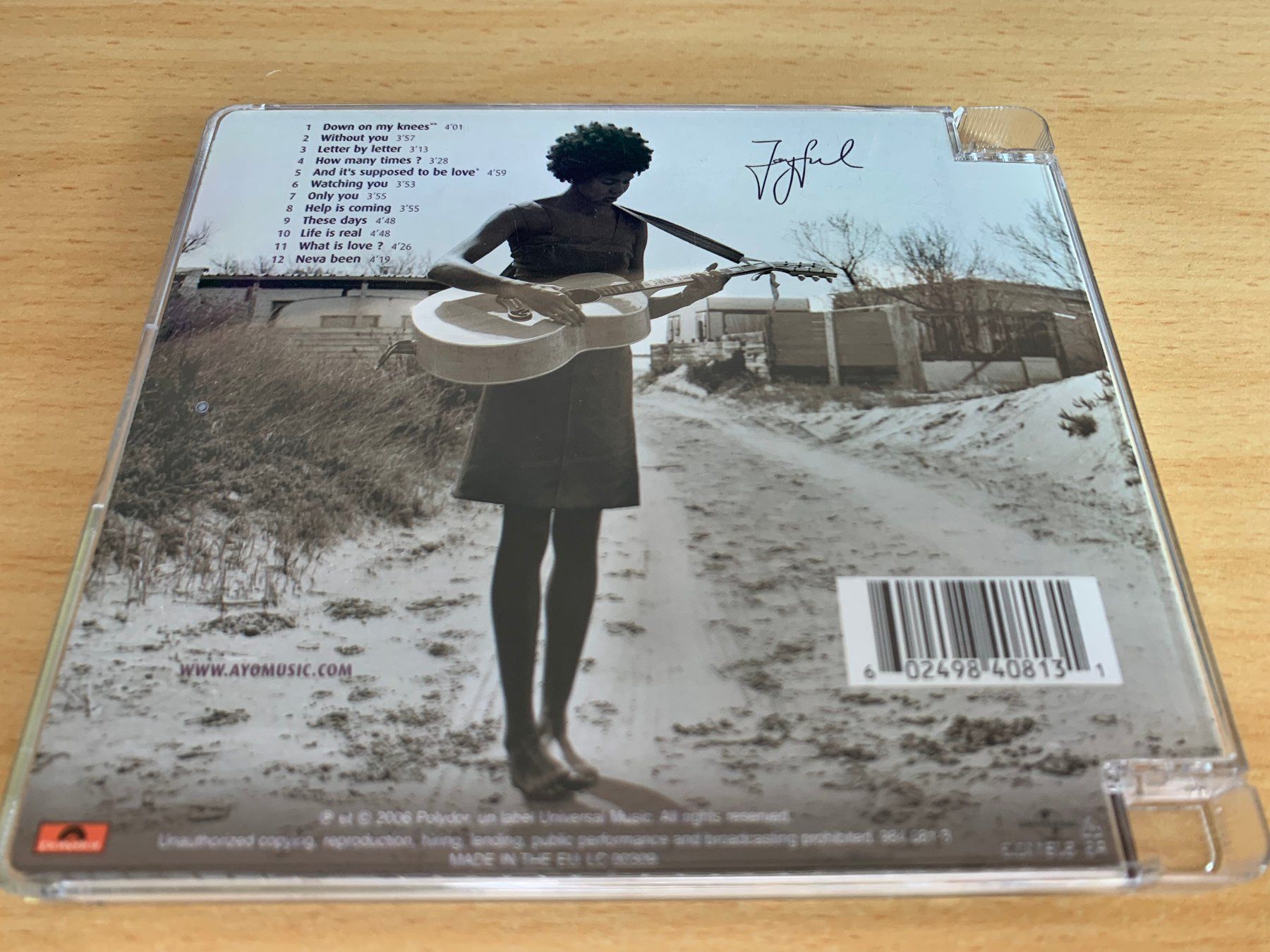 CD: Ayo – Joyful – Usato da Rikon im Tösstal venduto da Alpenmutz 1