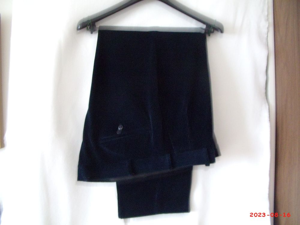 Bolf Herren Cordhose Schwarz KA9916