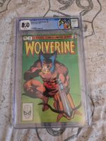 Wolverine Limited Series #4 Custom Label CGC 8.0