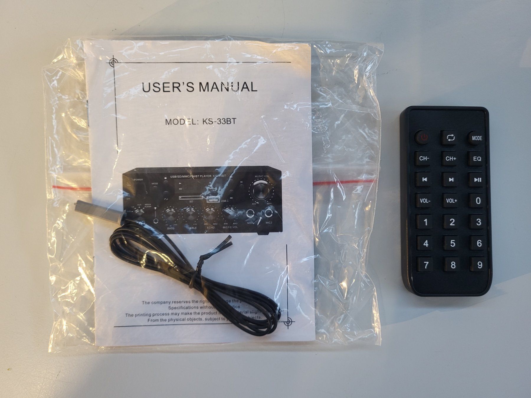Amplificatori: Verstärker KS-33BT – Usato da Brügg BE venduto da POU-BELLE 5