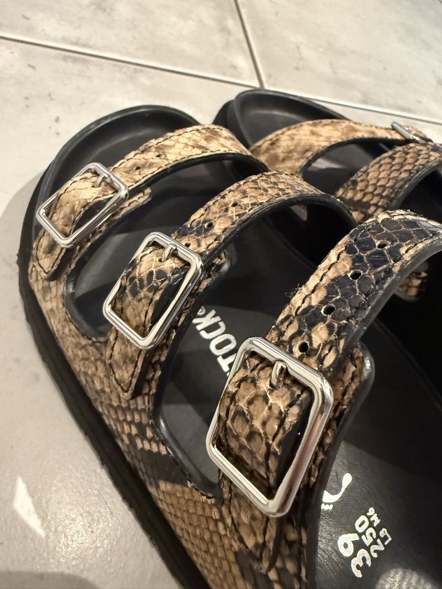 Birkenstock Scarpe da uomo: Birkenstock Florida Sandale Gr. 39 limited edition – Nuovo (secondo la descrizione) da Bern venduto da kwa_pyt9