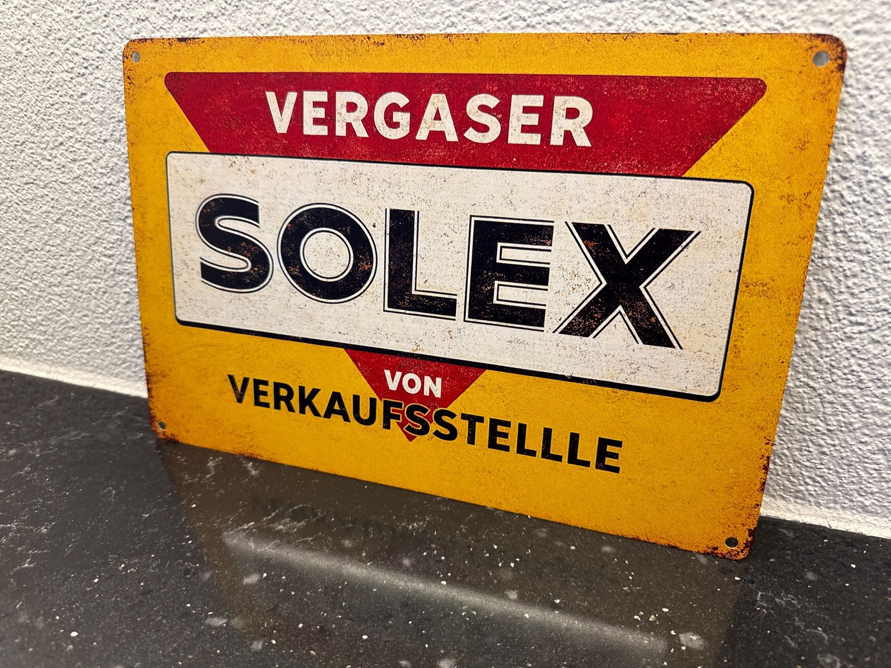 Schilder: Velo SOLEX Design Vintage Tafel NEU ! SCHILD! GAME OVER! – Neu und originalverpackt aus Seon von Aaargauer01 4