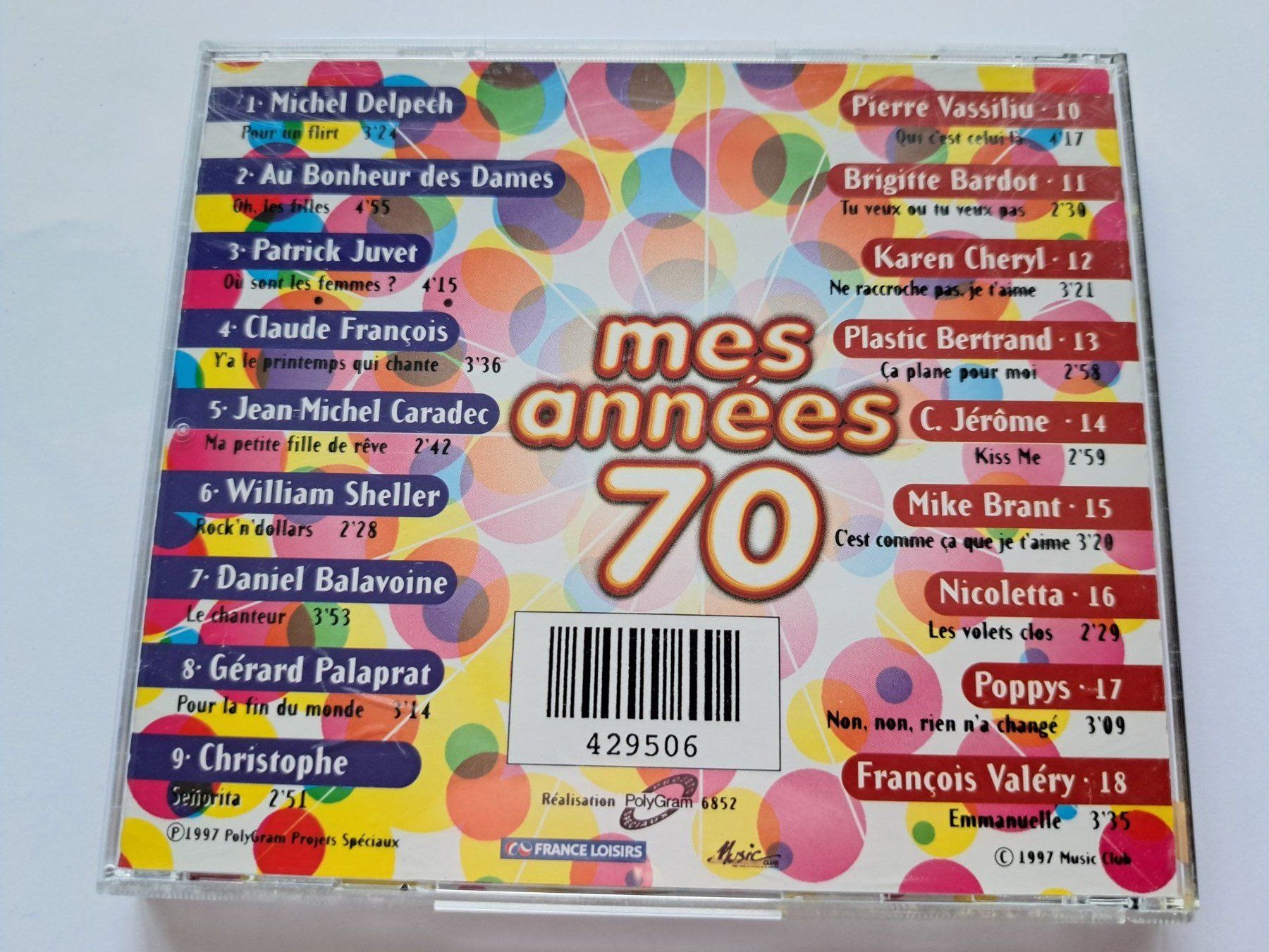 CD: Cd Mes années 70 – Usato da Pully venduto da bro_n52j 1
