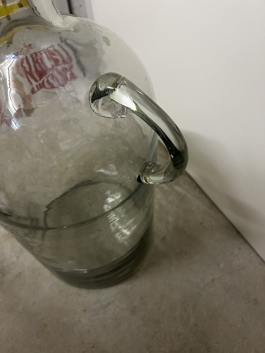 Vasen & Gefässe: Grosse Glasvase mit schmalem Ausguss – Gebraucht aus Bonstetten von Audreystyle 3