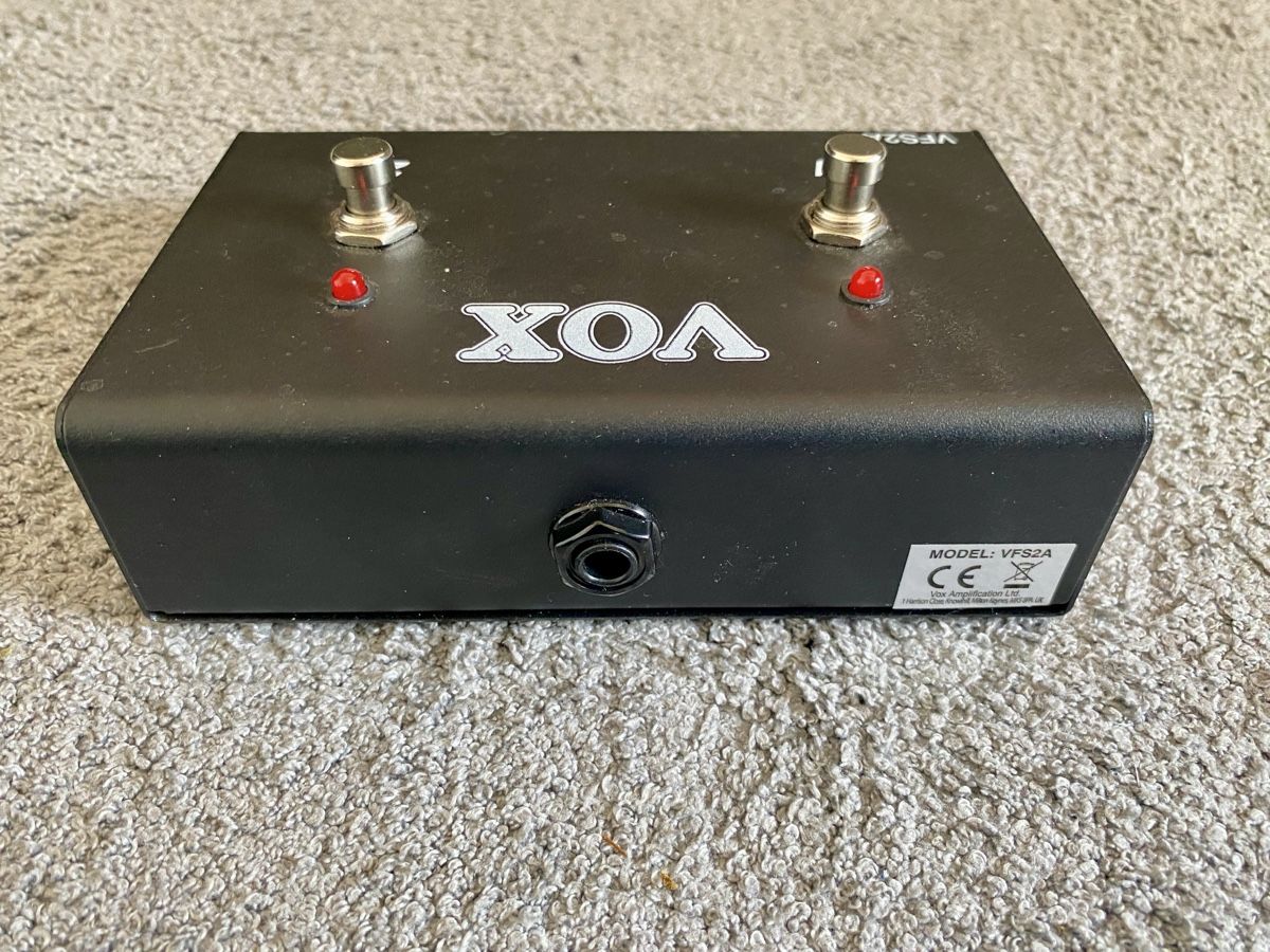 Vox Amplificatori: Vox VFS2A Footswitch – Usato da Winterthur venduto da Crazycorner 1
