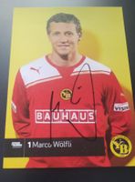 Marco Wölfli Meister-Torhüter  original signierte Karte