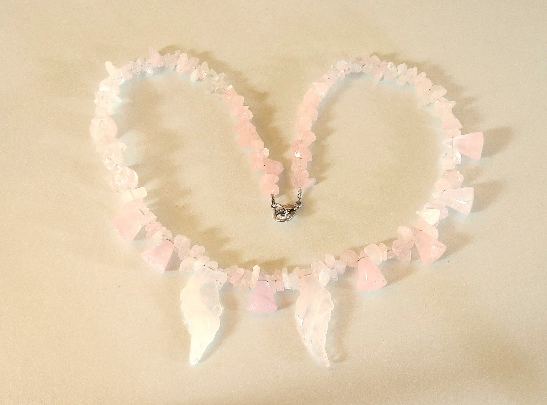 Catenine: Rosenquarperlenkette – Usato da Brittnau venduto da marlenestone