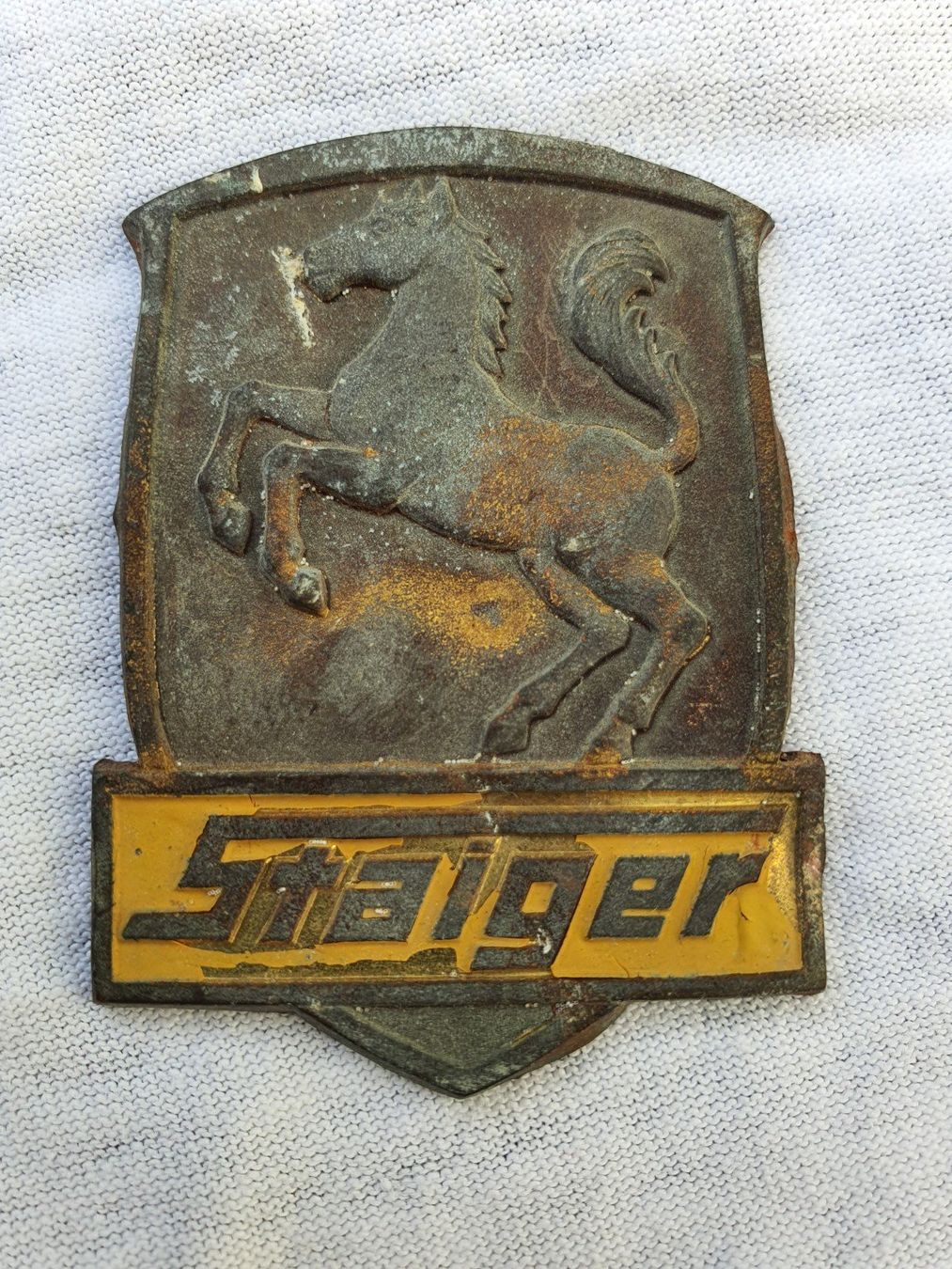 Schilder: Staiger Fahrrad Velo Emblem – Gebraucht aus Hünenberg von mar_vqb7