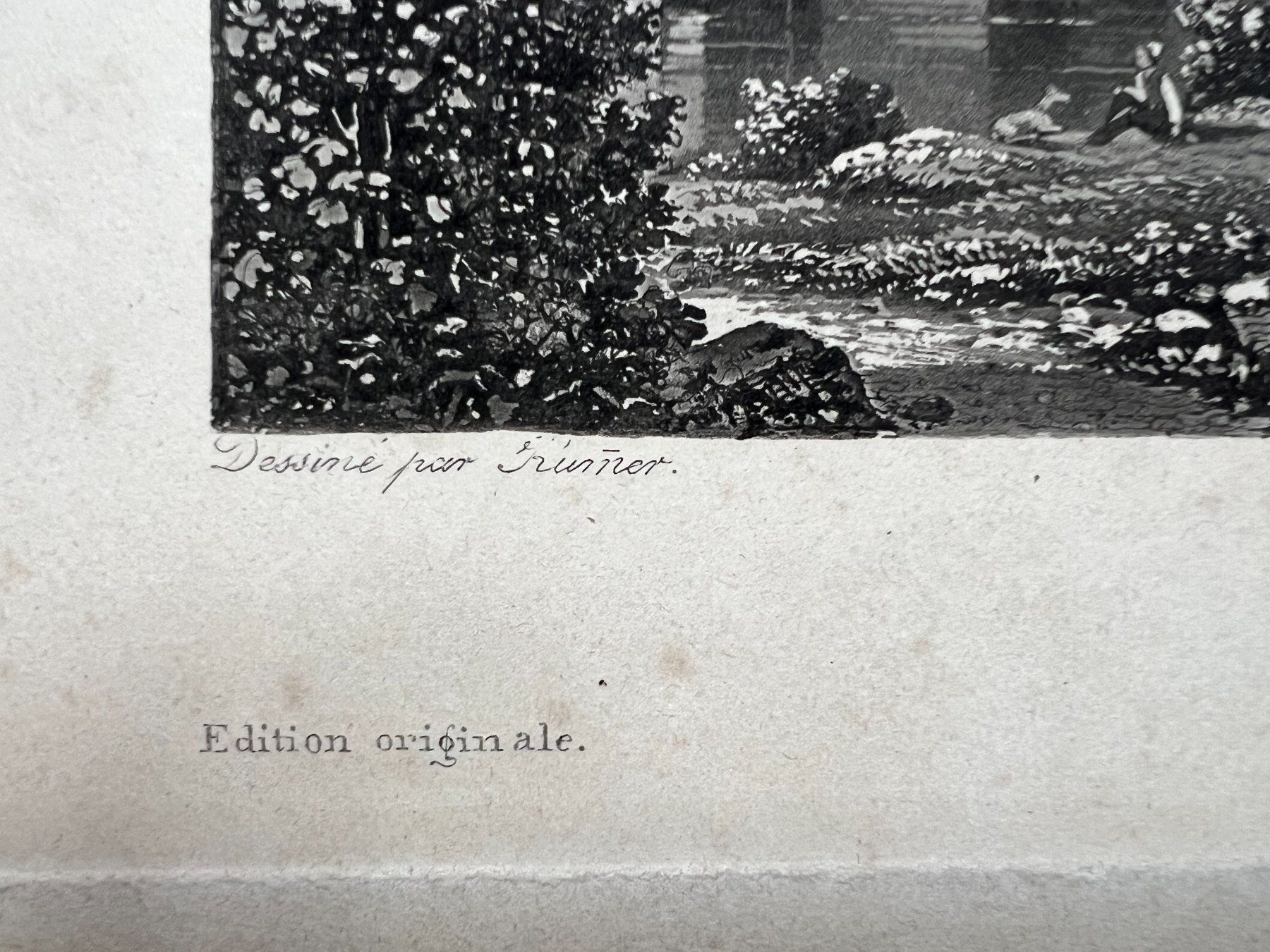 Incisioni: Interlaken Kupferstich H.F. Leuthold um 1840 – Usato da Unterseen venduto da Naga99 3