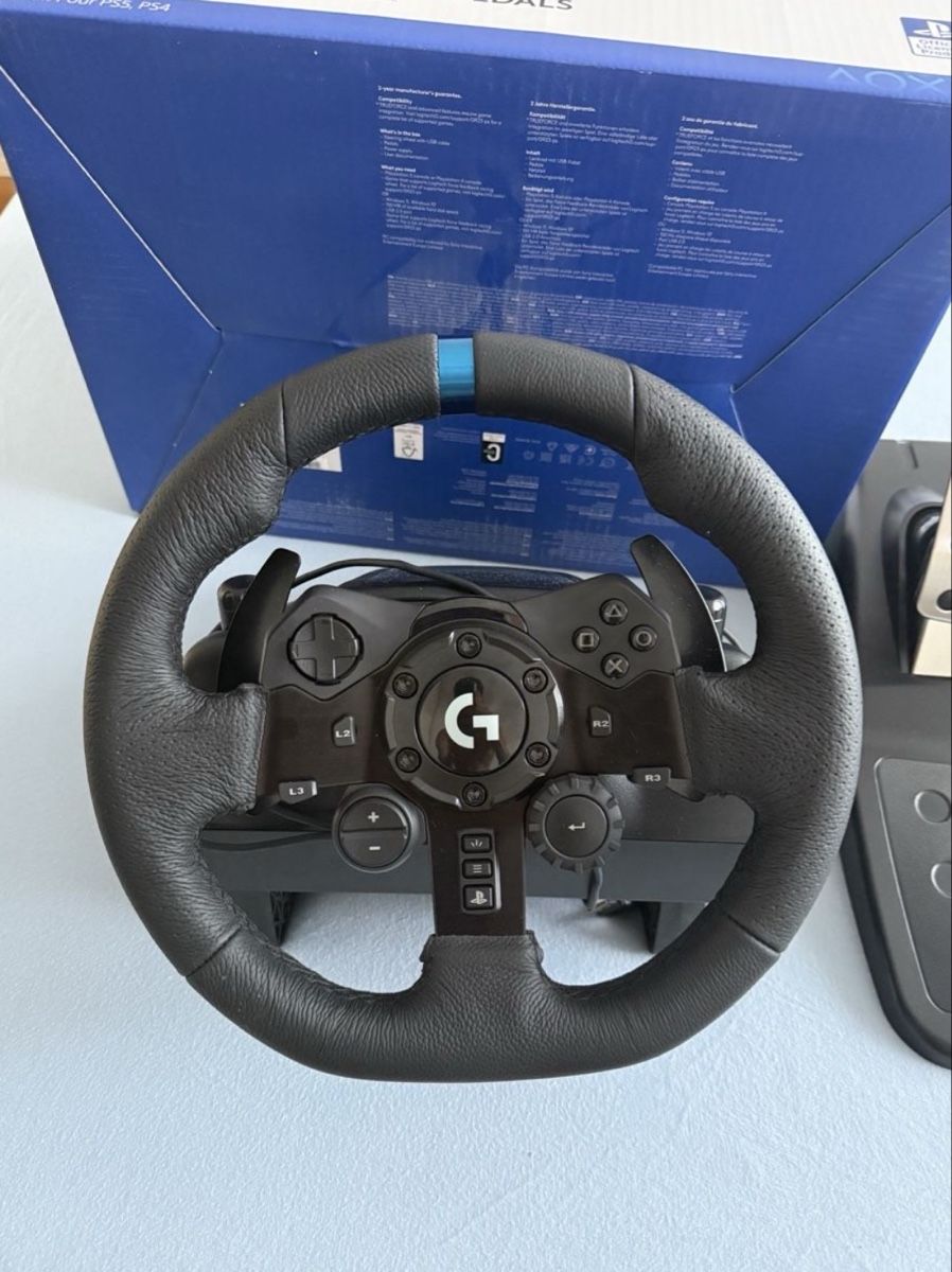 Logitech Console: Volante Logitech G923 per PS5/PS4 e PC - Usato poco! – Nuovo (secondo la descrizione) da Verscio venduto da gshoplug 1