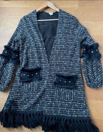 Long Cardiage Boho Style