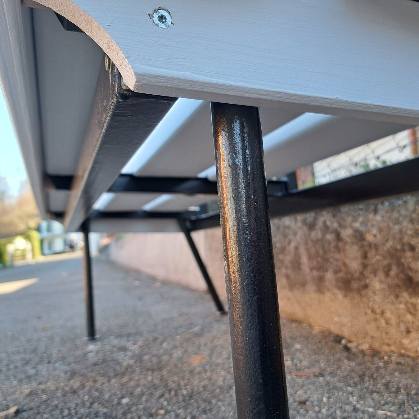 Panchine: huebsche gartenbank robust – Nuovo (secondo la descrizione) da Benzenschwil venduto da 007tinu 8