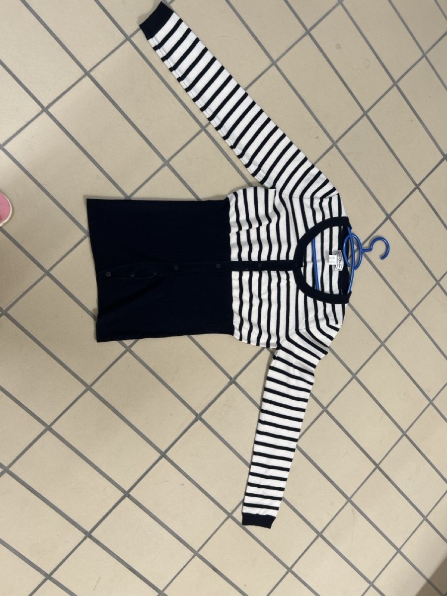 Lotti di vestiti: Singh Madan Ringel-Pullover-Set, Gr. 40, marine/weiss, frühl – Nuovo (secondo la descrizione) da Umiken venduto da AzizaAmar20 1