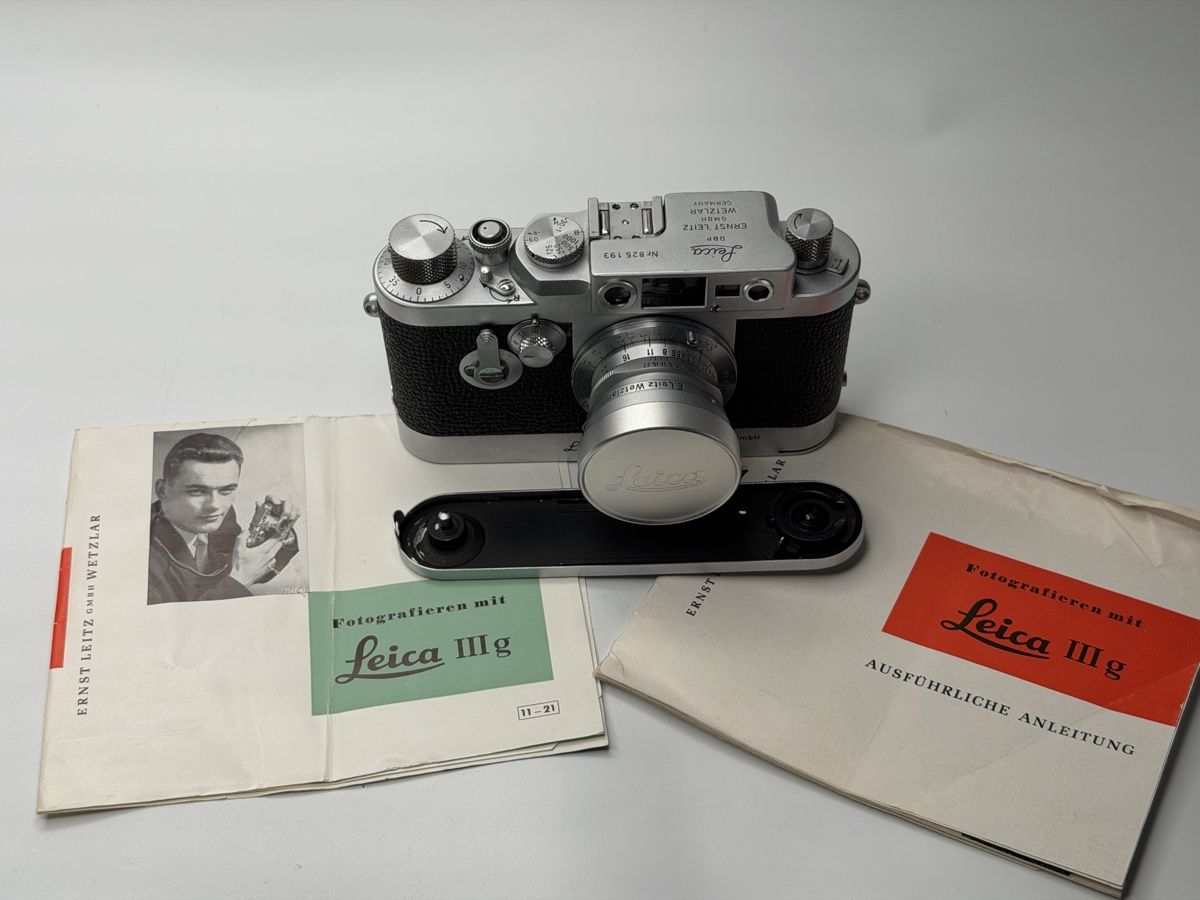 Leica Kamera: FIRST BATCH Leica IIIg & Leicavit & Summaron 3,5cm – Gebraucht aus zuchwil von solotin74 1