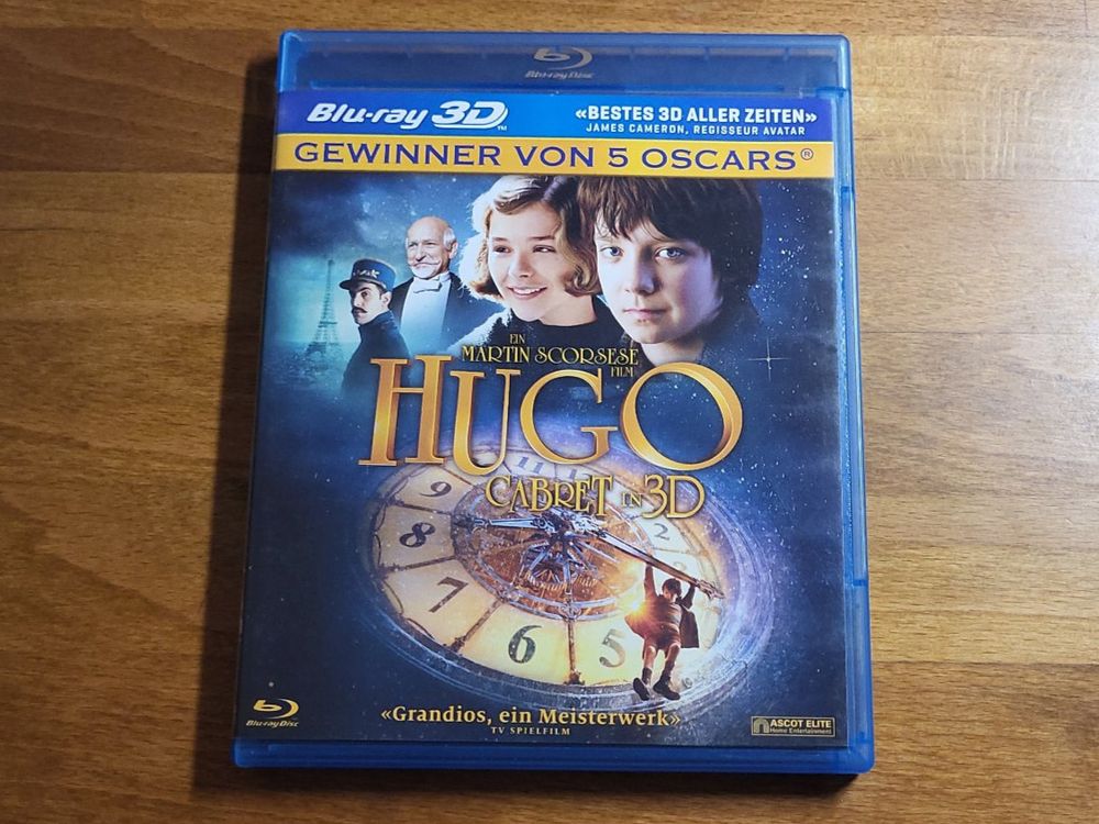 Hugo Cabret 3D (2011) Bluray (Gebraucht) in Pfungen für CHF 6 – mit ...