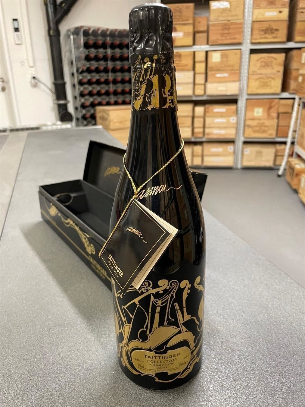 Taittinger Wein: Taittinger Spezial-Kollektion 1981 !!!! – Neu (gemäss Beschreibung) aus Zürich von Basepoint