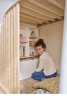 Hochbett mit Stauraum und Spielecke zu verkaufen