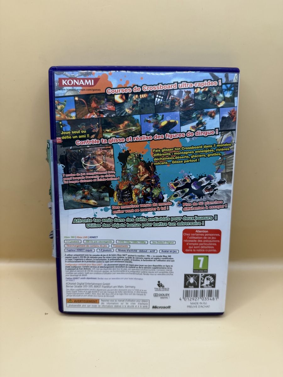 Giochi: Crossboard 7 - Xbox 360 Kinect – Usato da Genève venduto da sho_67qj 2