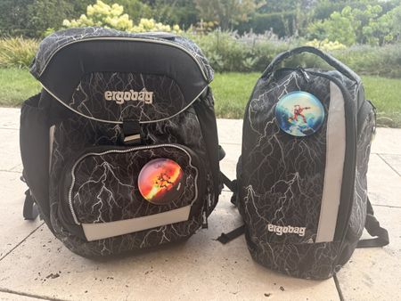 ergobag Schulthek und Turnbeutel Lightning
