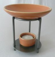 Aromalampe - Trio anthrazit-apricot