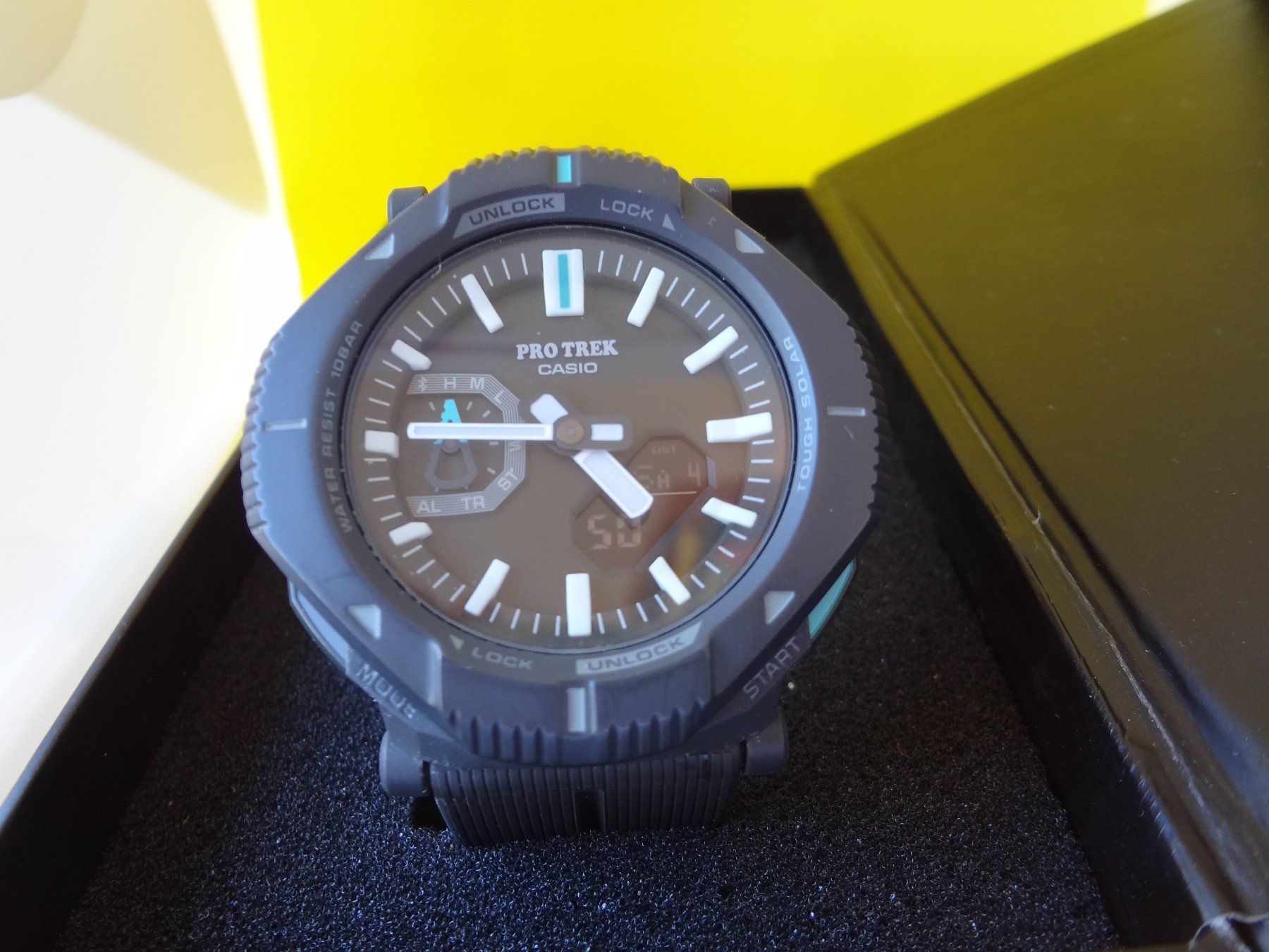 Casio Orologi: CASIO PRO TREK PRJ-B001-1JF Hiker Line Bluetooth Solar – Usato da Thun venduto da Fra130 1