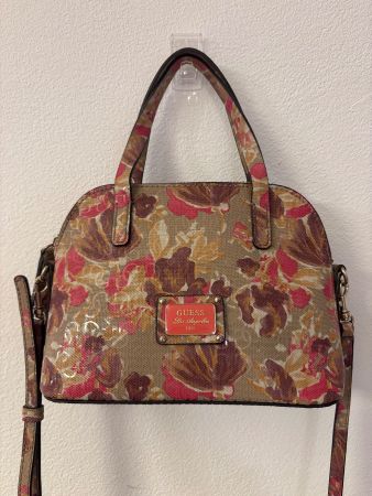 GUESS Handtasche Floral Print | Umhängeriemen Top Zustand