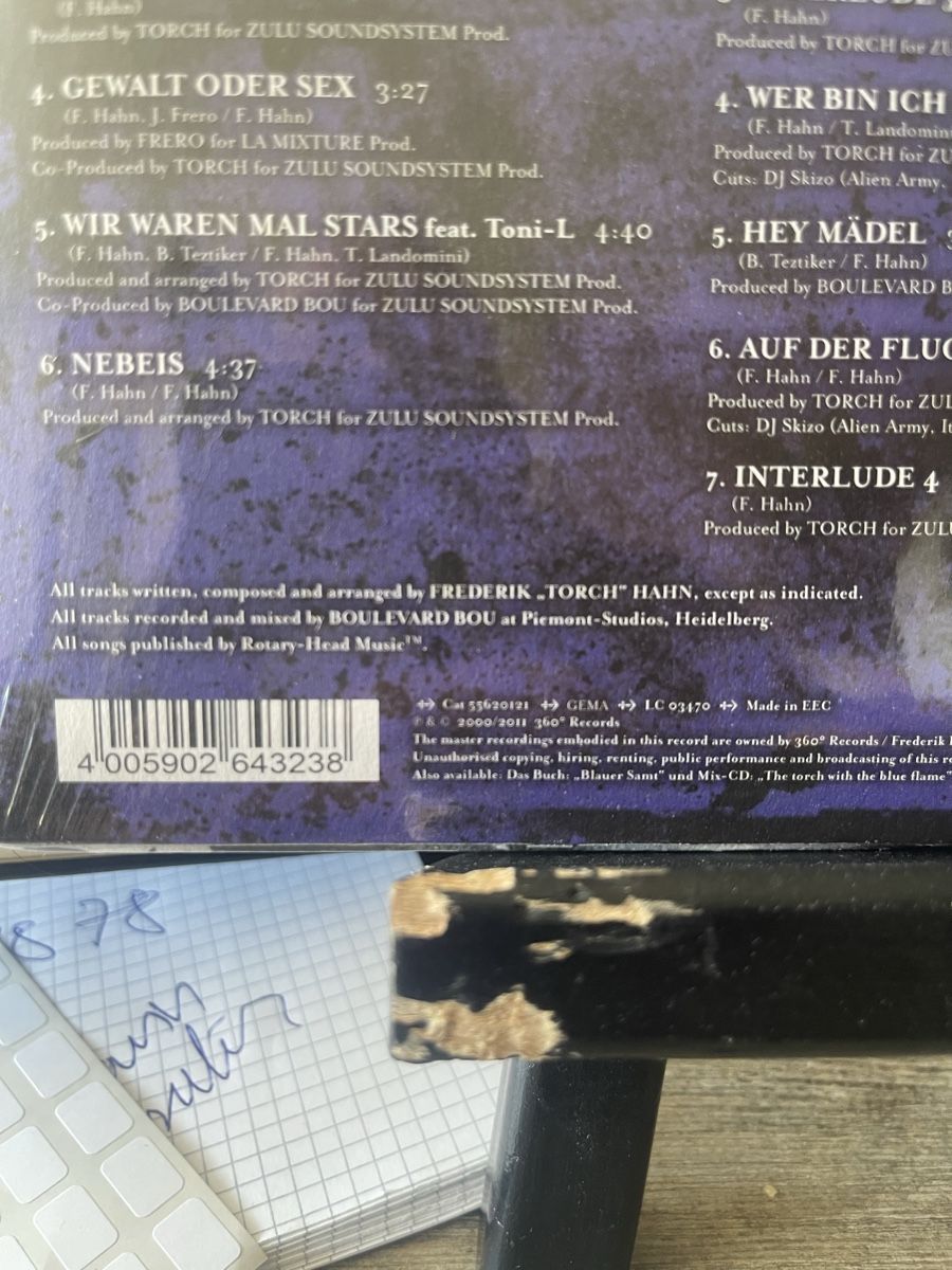 Dischi in vinile: Torch / Blauer Samt / Sealed  – Nuovo e nell'imballaggio originale da Dagmersellen venduto da stonefinger 2