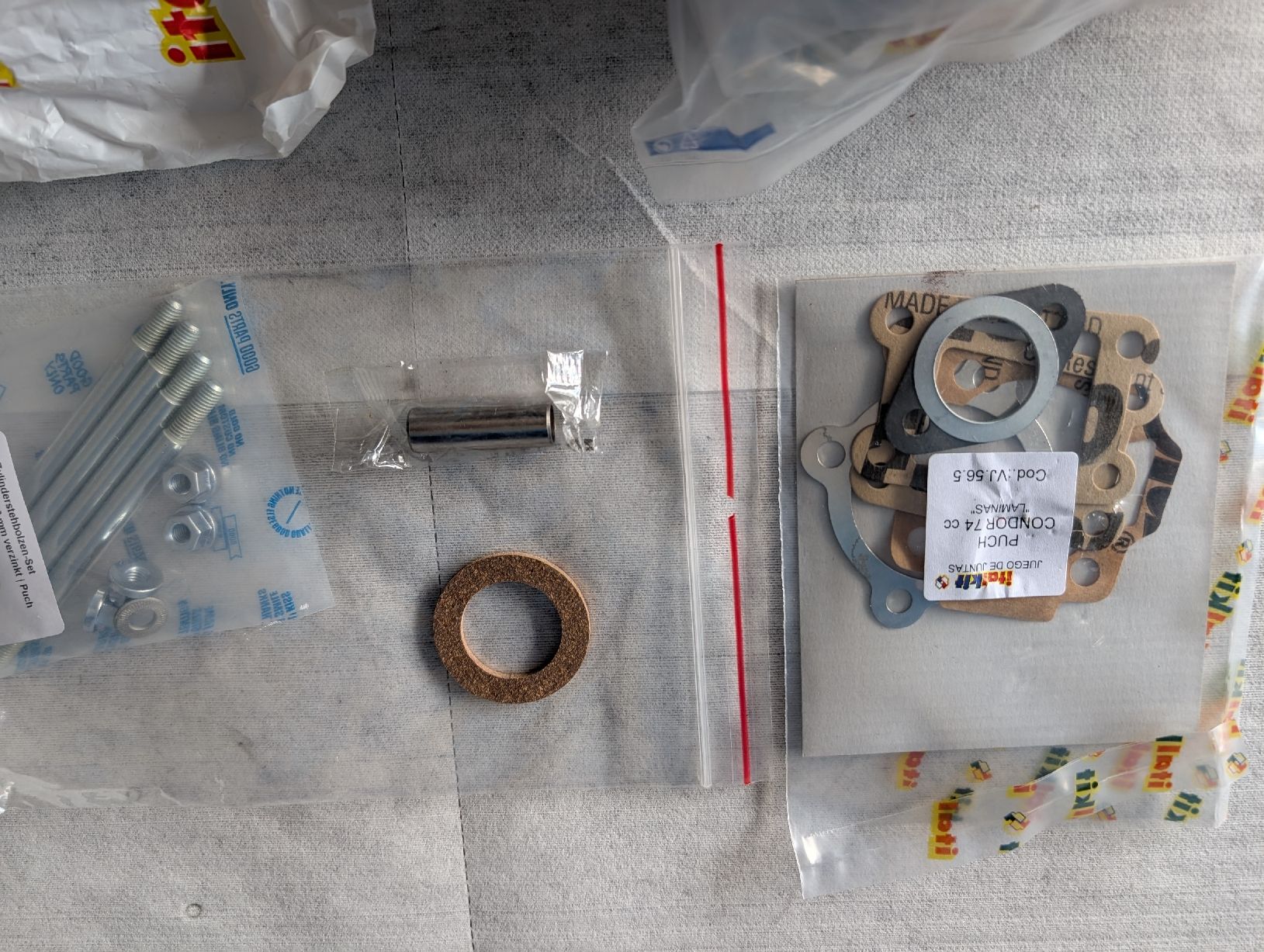 Puch Mofa-Ersatzteile: Rennsatz Italkit Puch – Neu und originalverpackt aus Eichberg von Asrael4 5