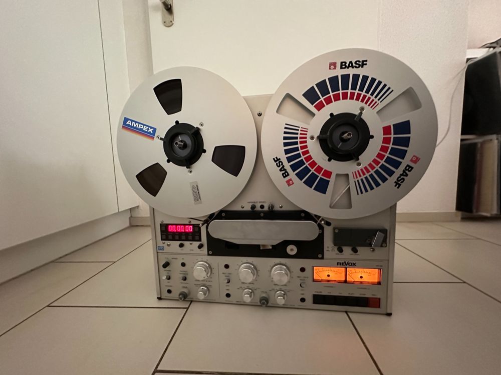 STUDER / REVOX PR99 MKII - 9,5/19 Cmps . MAGNETOPHONE A BANDE DE STUDIO
