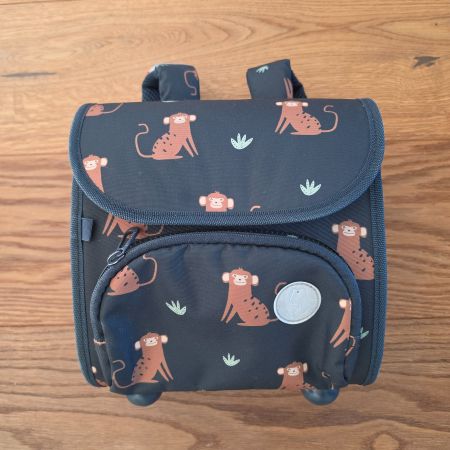 Kinderrucksack Tiger Family Affen Motiv gebraucht Zustand