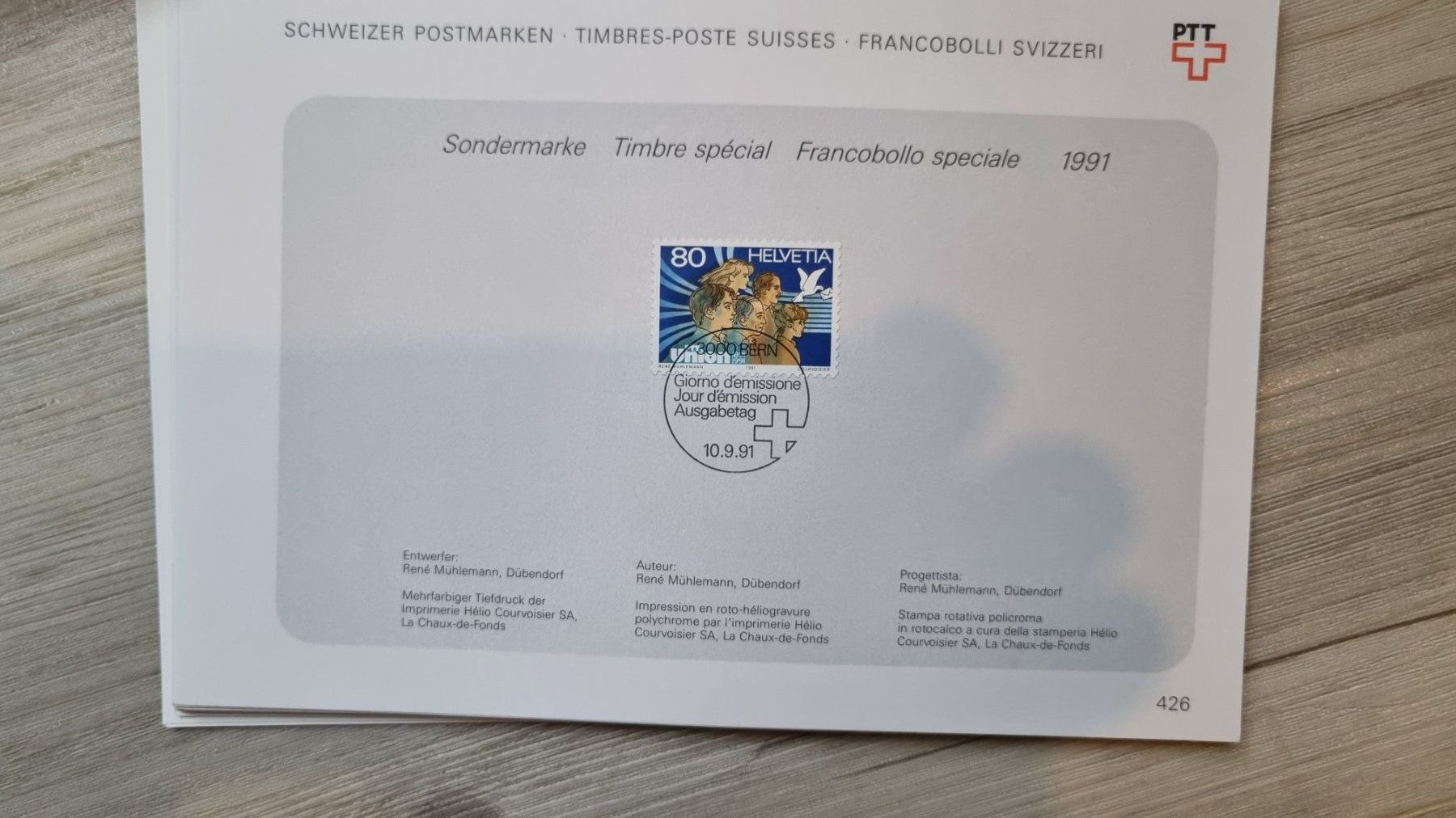 Tutti i francobolli: 270 Sammelblätter 1972 - 2000 – Usato da Moosseedorf venduto da wau69 4