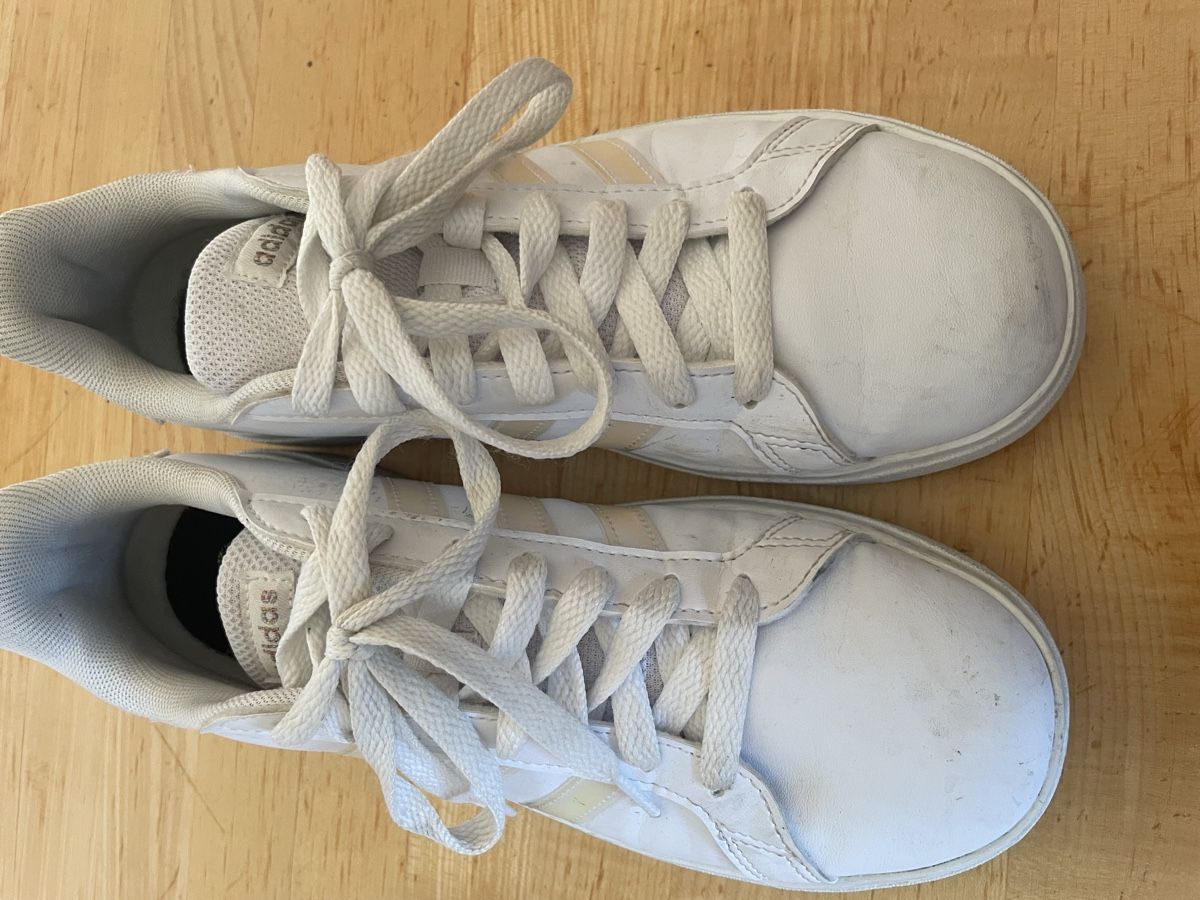 Adidas Scarpe per ragazze: Adidas Mädchen Sneaker Grösse 38 Weiss – Nuovo (secondo la descrizione) da Steinhausen venduto da Piaweber1943. 2