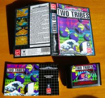 Mega Drive : Two Tribes POPULOUS 2, CIB ! Excellent état