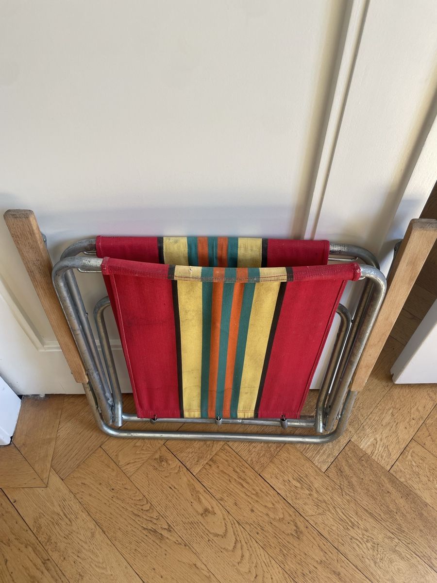 Stühle: VINTAGE CAMPINGSTUHL KLAPPBAR – Gebraucht aus Biel/Bienne von Jilo 6