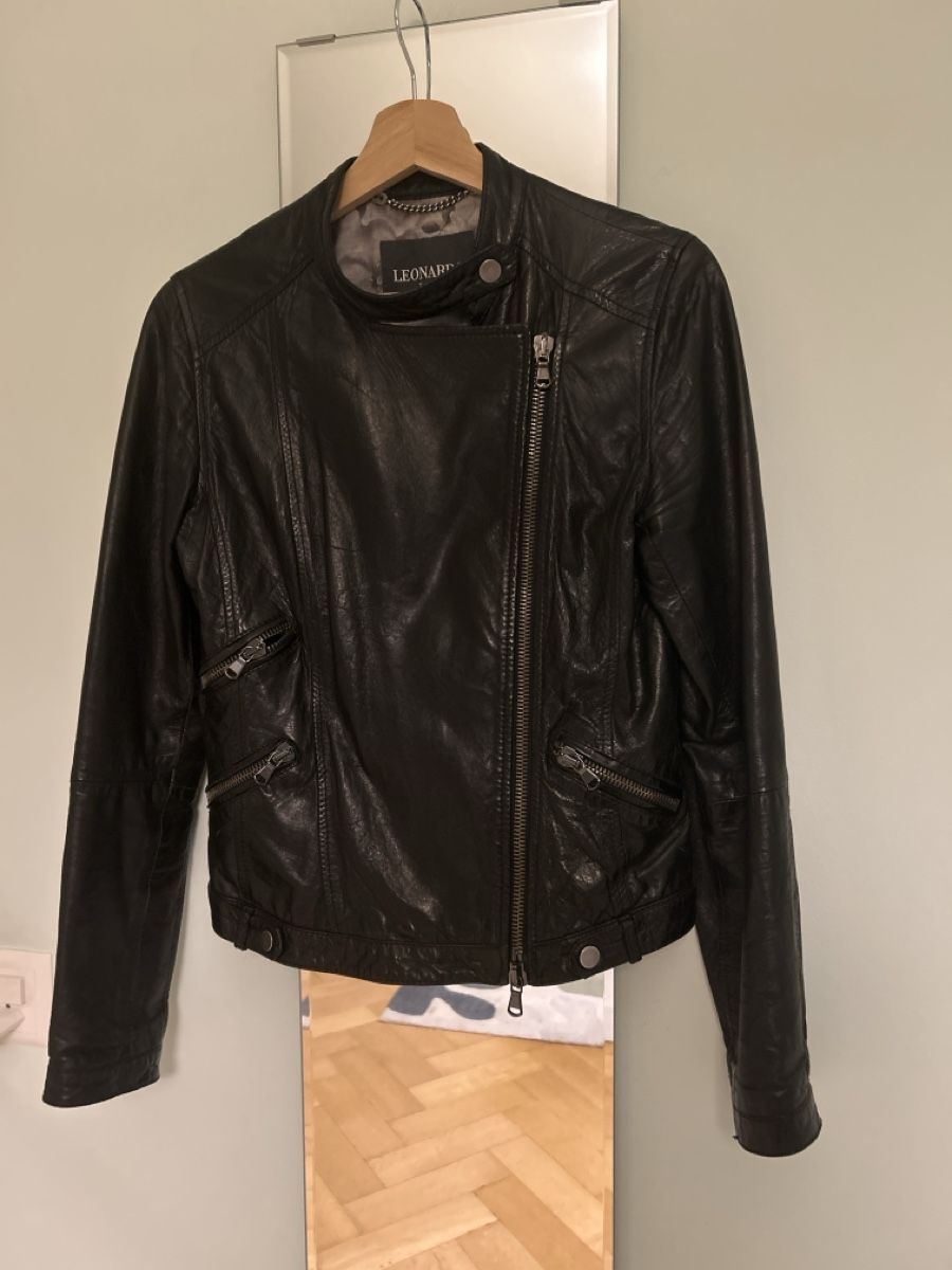 Jacken: Blouson en cuit Leonardo taille 36 doublé  – Gebraucht aus Lausanne von PinaD 1