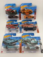 6 Hot Wheels US Cars Ford Mustang, Cadillac, Corvette Mix 69