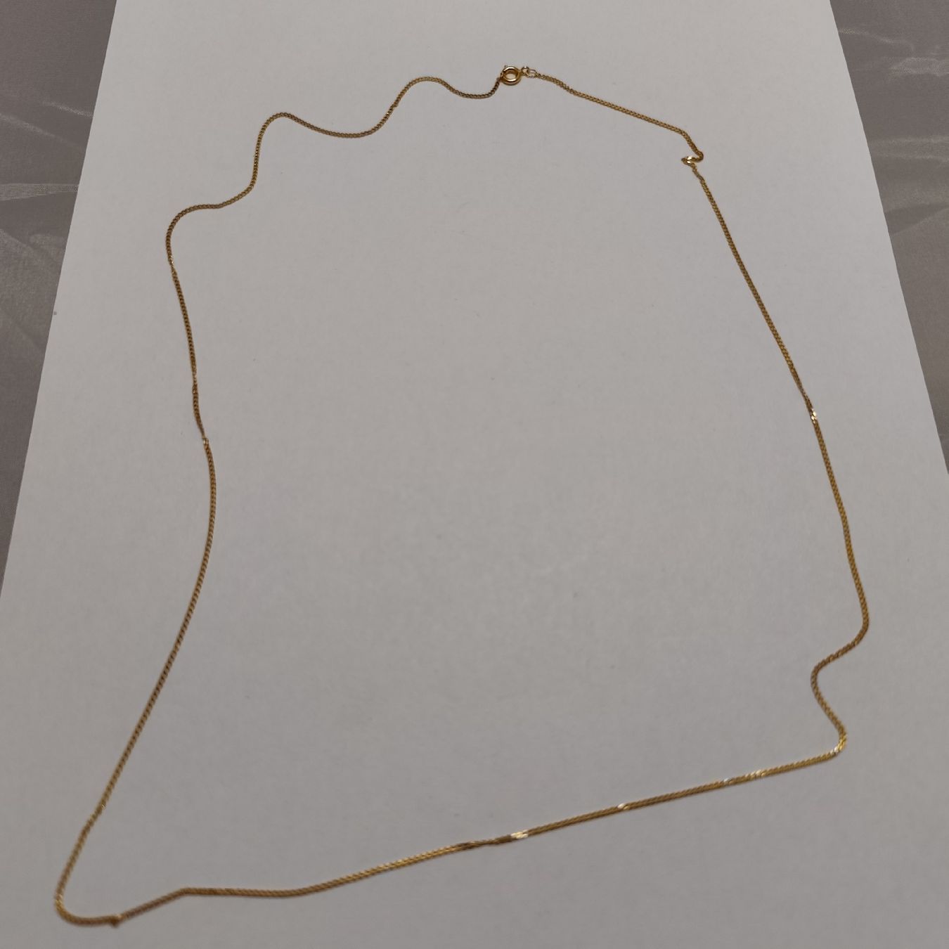Colliers: Gold plated chain necklace  #B4 – D'occasion à Châtelaine par Tropic.Watch2