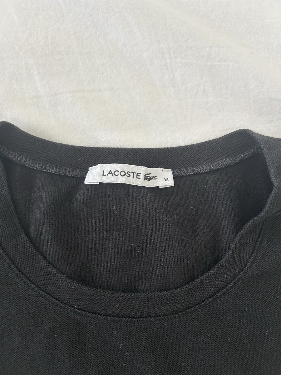 Lacoste T-Shirts: T shirt Lacoste black size 38 – Gebraucht aus Epalinges von kat_lyp6 1