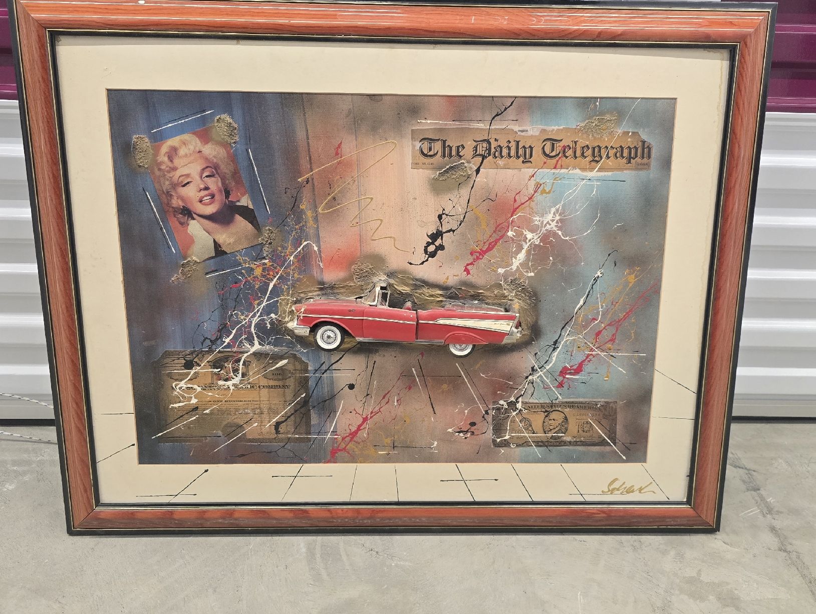 Dipinti: tableau de M.Klaus Schenk – Usato da la cibourg venduto da t-m-a