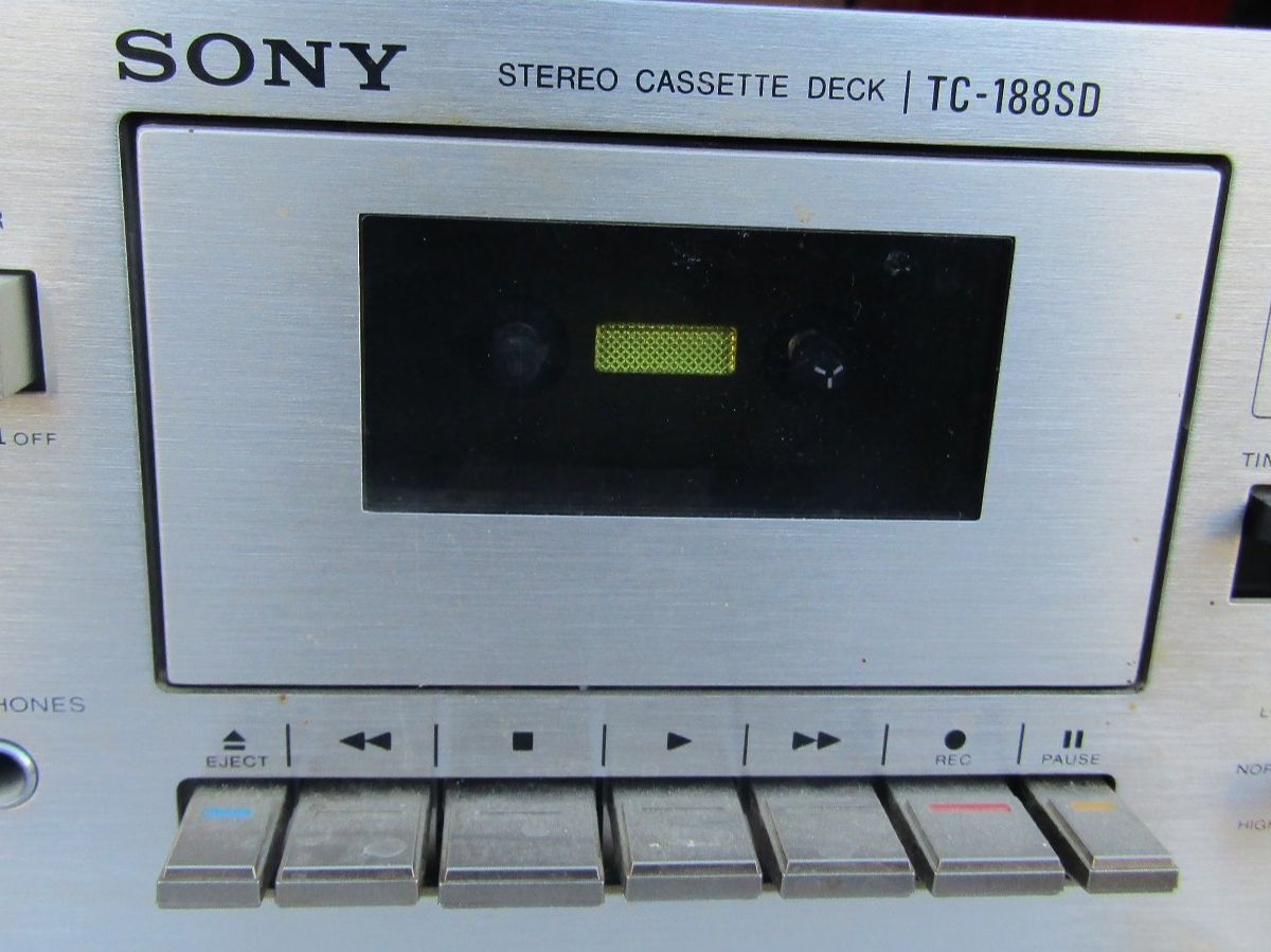 Sony Registratori: Sony Stereo Cassette Deck TC - 188 SD – Usato da Wädenswil venduto da verebe 6