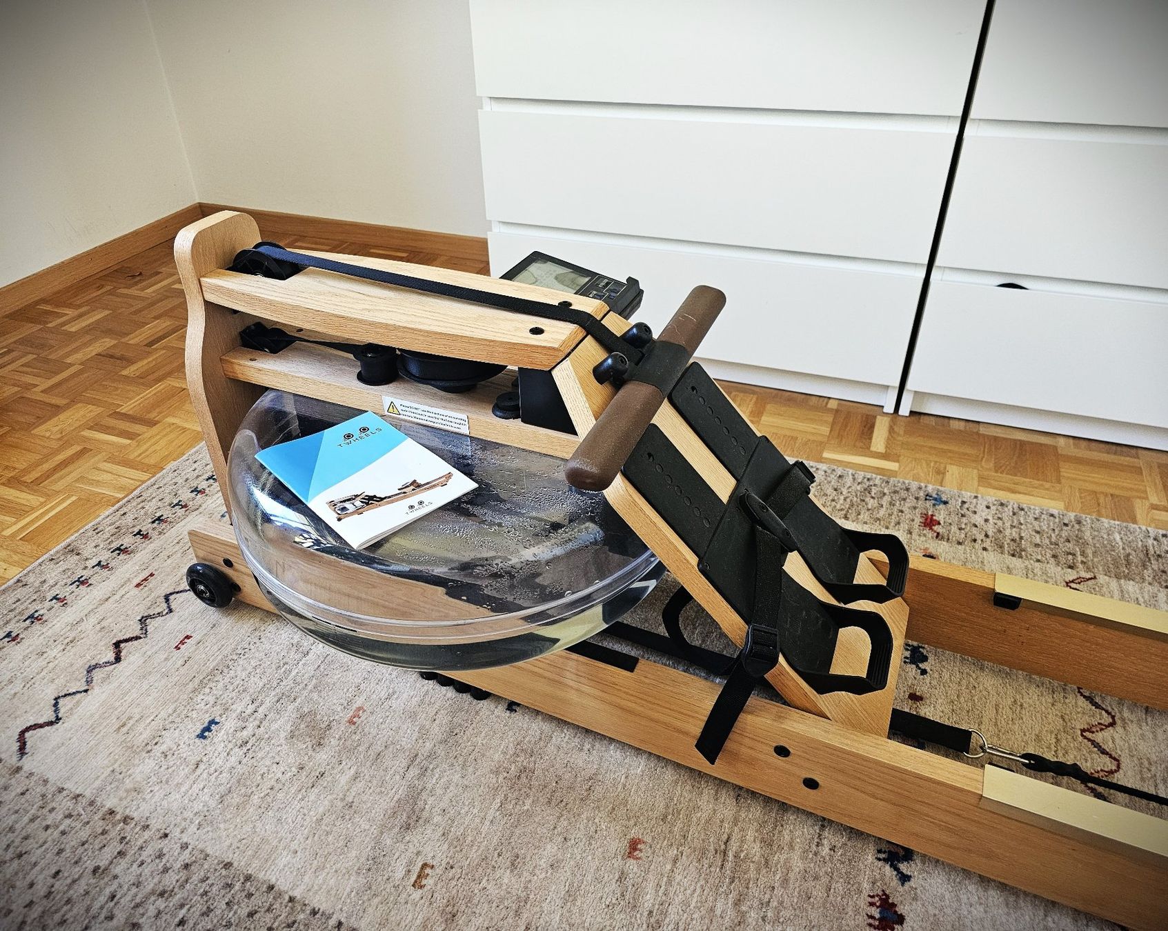 Hometrainer: Rudergerät TWHEELS – Usato da Tagelswangen venduto da talkingdrum 1