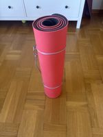 Yoga Matte pink Kunststoff rutschfest guter Zustand